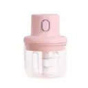 250ml Pink Usb Wireless Electric Garlic & Meat Masher 