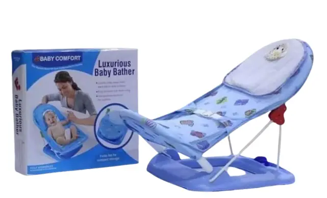 Premium Infant Baby Bather with Cushion – Ultimate Comfort & Safety