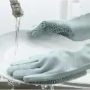 Rubber Magic Dishwashing Gloves 
