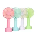 Compact Mini Rechargeable Fan - 1 Pc with 3 Adjustable Wind Speeds 