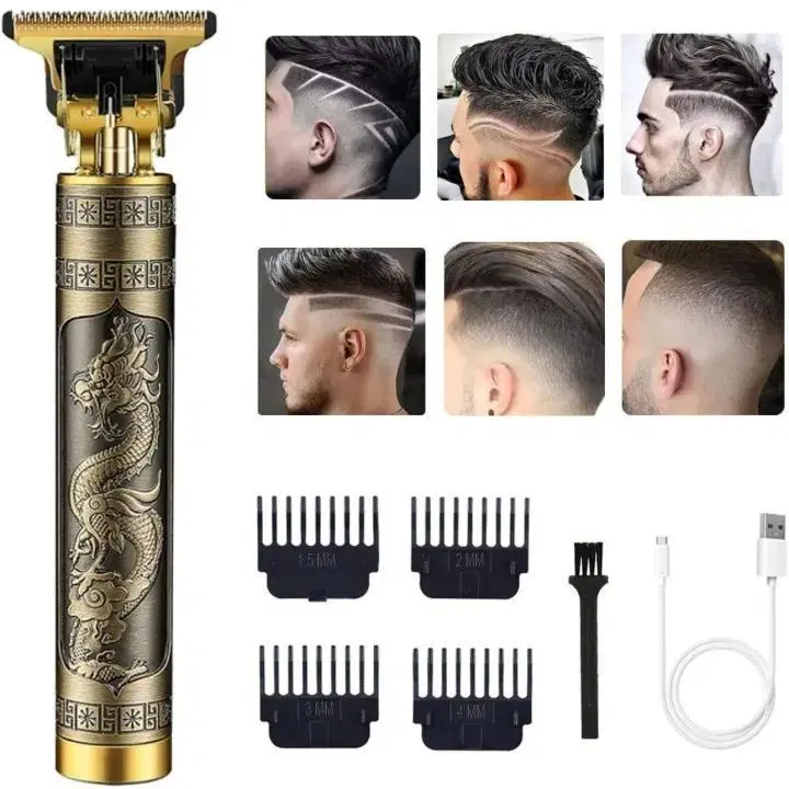 Men's Vintage T9 Professional Hair Trimmer and Clipper (Plastic Body)