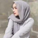 1 Pc Chiffon Plain Scarves 1 