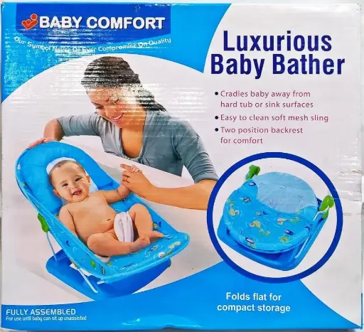 Premium Infant Baby Bather with Cushion – Ultimate Comfort & Safety