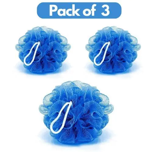 Bath Scrubber For Men And Women, Pack Of 03 