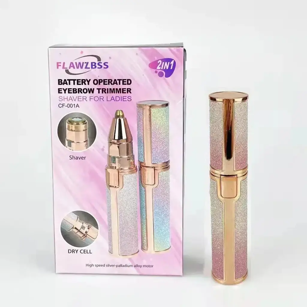 2 in 1 Electric Eyebrow Trimmer & Full-Body Hair Remover 
