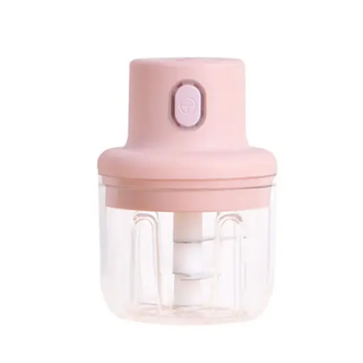 250ml Pink Usb Wireless Electric Garlic & Meat Masher 
