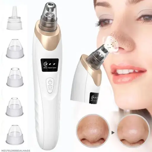 Easy-To-Clean Design Derma Suction Facial Cleanser 