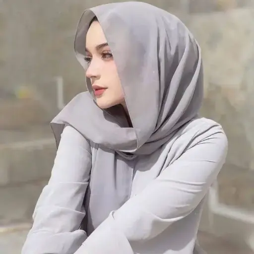 1 Pc Chiffon Plain Scarves 1 