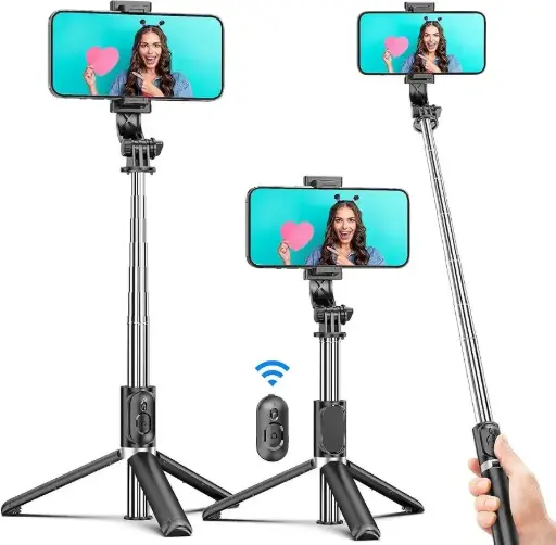 Premium Black Selfie Stick