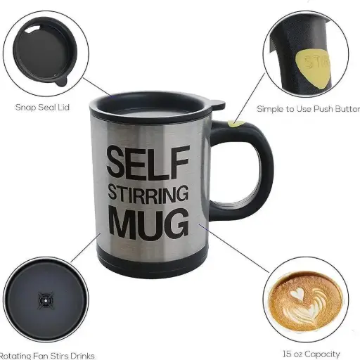 Self Stirring Mug